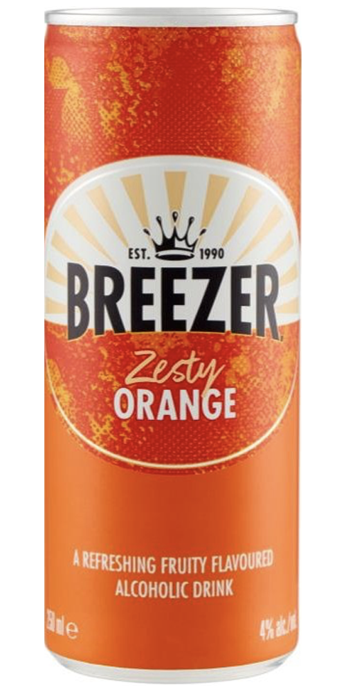 BACARDI BREEZER ORANGE CL. 25 x 12 BAR