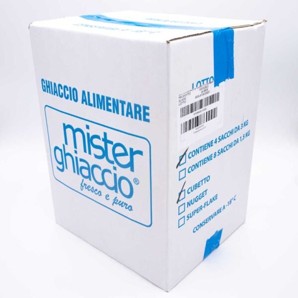 CUBETTO MISTER GHIACCIO ALIMENTARE 3 KG