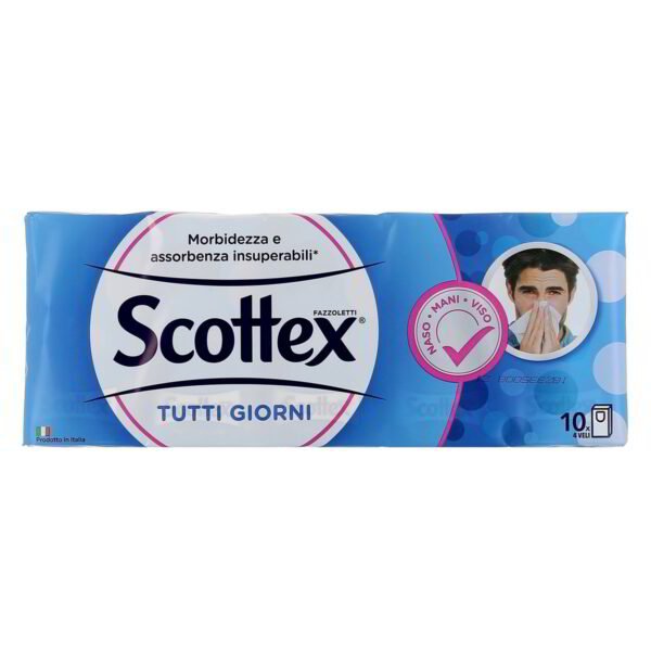 SCOTTEX FAZZOLETTI X 10