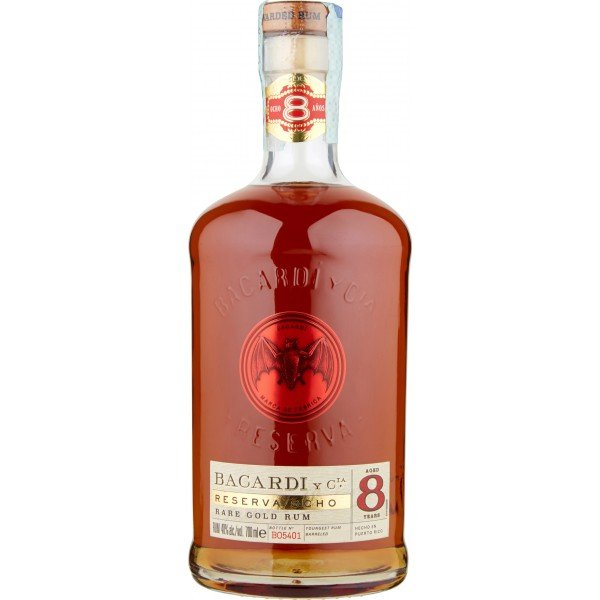 RUM BACARDI RESERVA OCHO 8 ANNI CL. 70