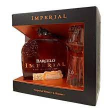 RUM BARCELO IMPERIAL CL 70 + 2 BICCHIERI